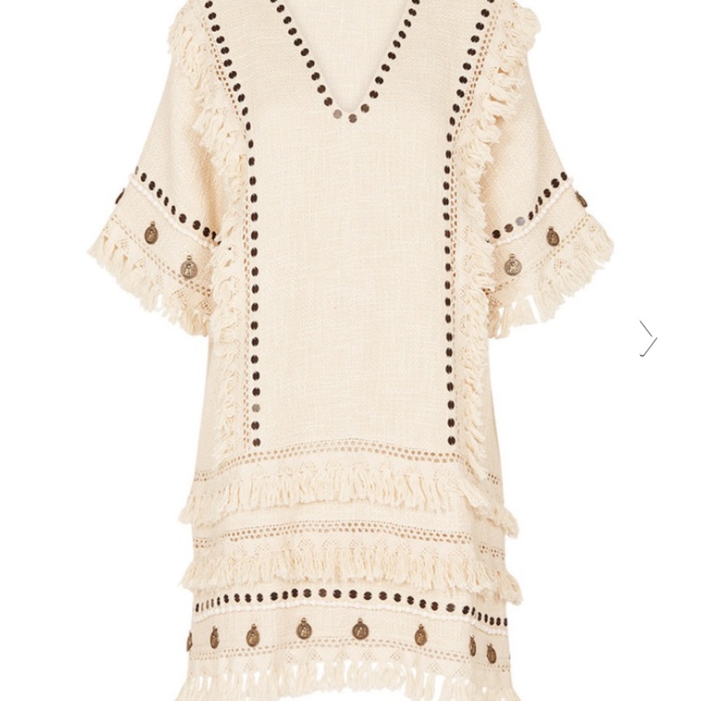 SOLD🌟 Spell & the Gypsy Alphie Smock Mini Dress - Picture 8 of 16